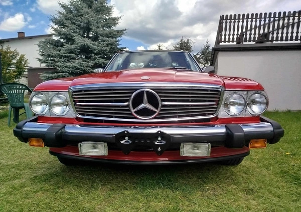 Mercedes-Benz SL cena 139000 przebieg: 111000, rok produkcji 1987 z Ogrodzieniec małe 781